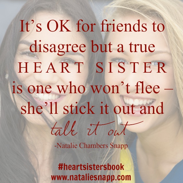 Heart Sisters, Natalie Chambers Snapp, Book Club, Deliberate Women